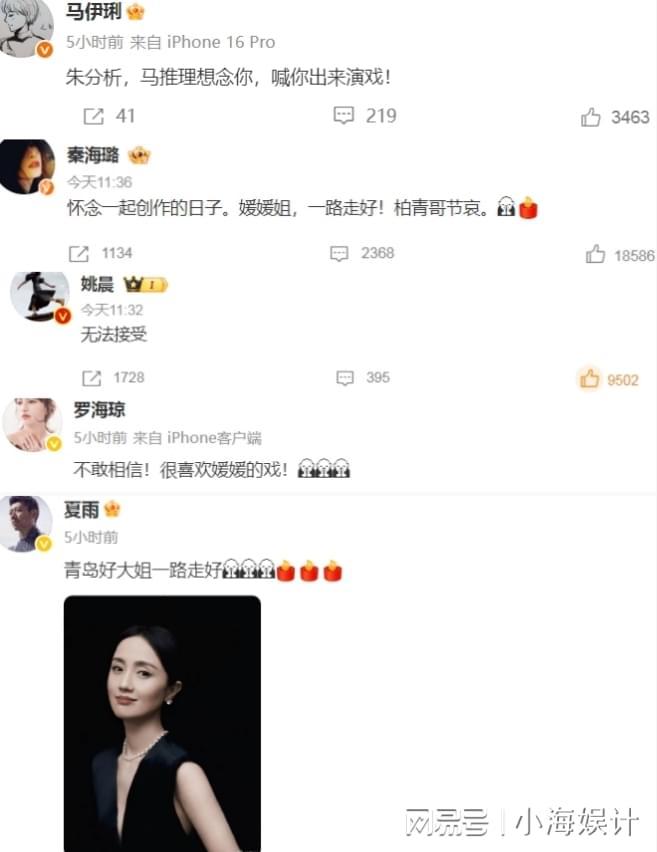 夫辛柏青悲痛发文赵丽颖等多位明星悼念冰球突破游戏网站演员朱媛媛患癌去世丈(图3)