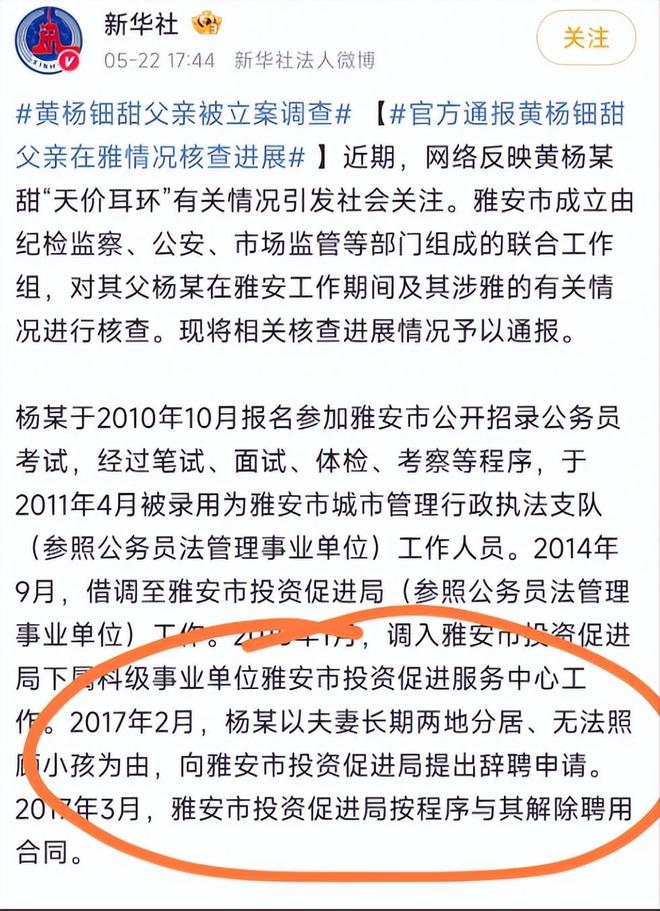 断亲自下场黄杨钿甜父亲被正式立案调查冰球突破豪华版app天价耳环风波不(图2)